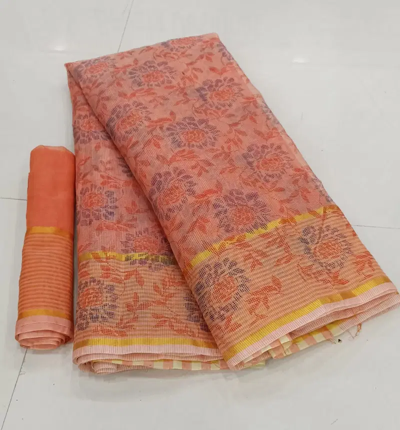 Kd Rose 2 New Designer Fancy Wear Cotton Printed Saree Collection